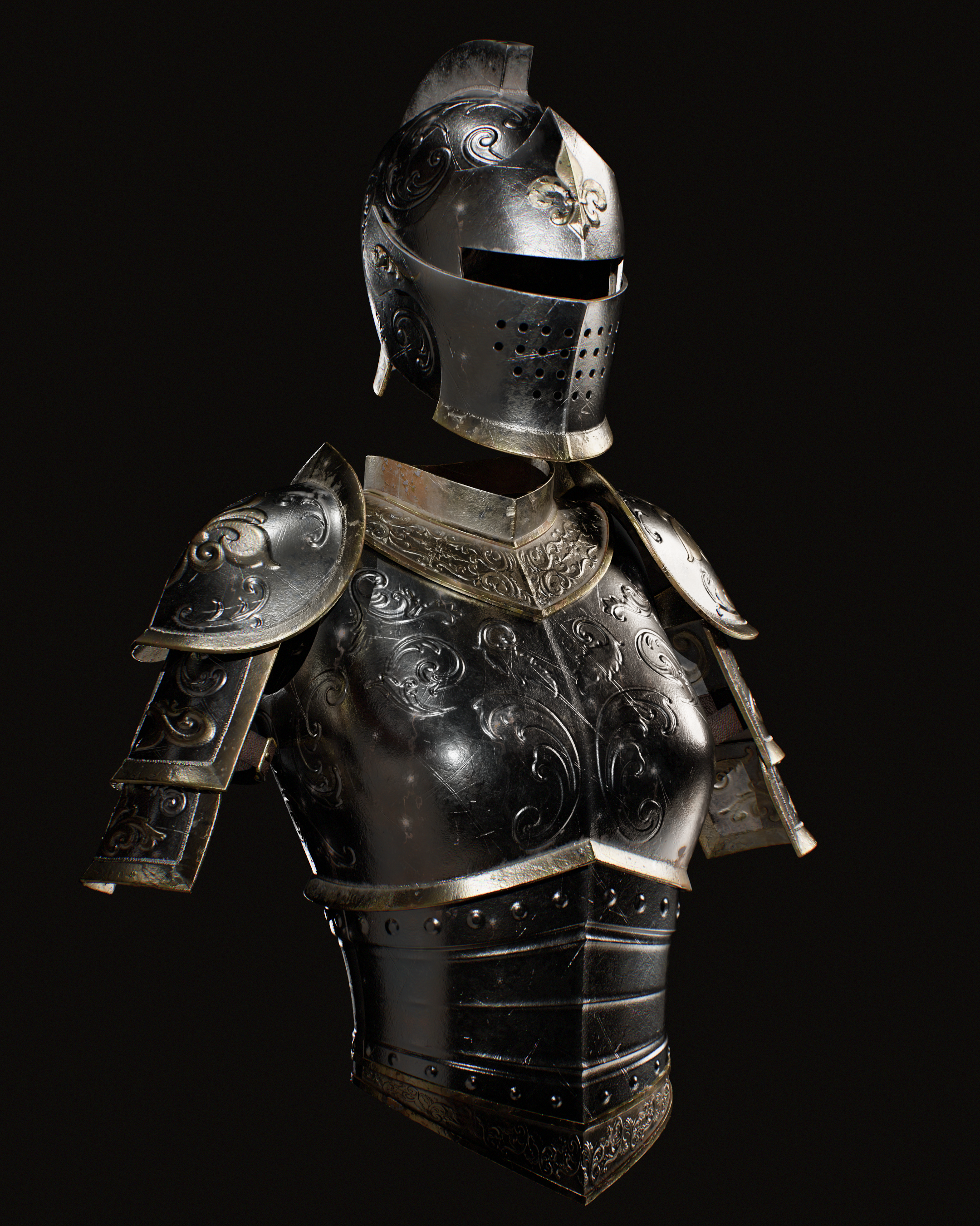 Female Knight - Armour Study by Nova Bower